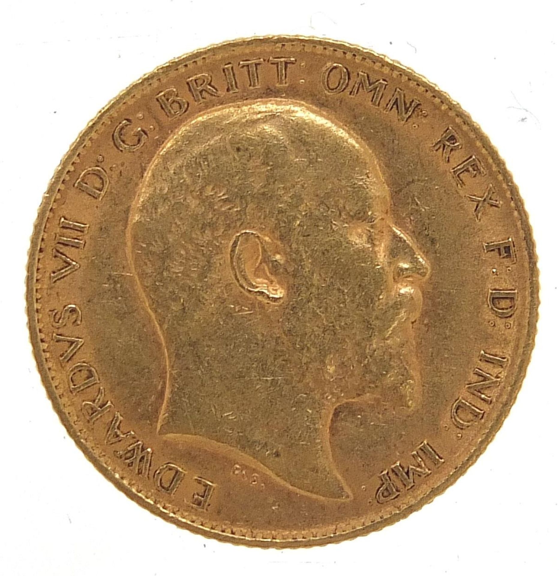 Edward VII 1909 gold half sovereign :For Further Condition Reports Please Visit Our Website, Updated