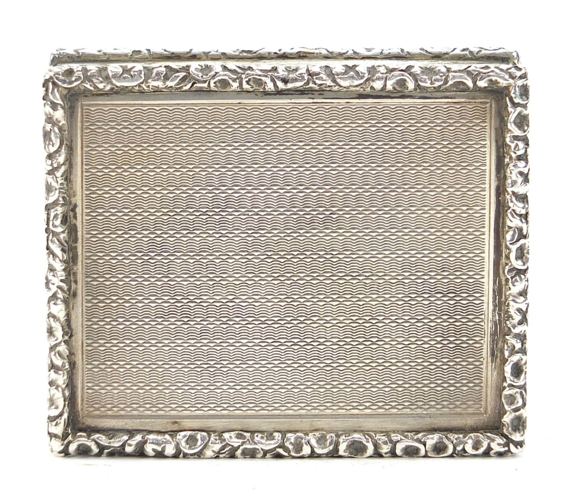 Frederick Thomas Buckthorpe, Edward VII silver snuff box with secret compartment to the hinged - Image 5 of 9