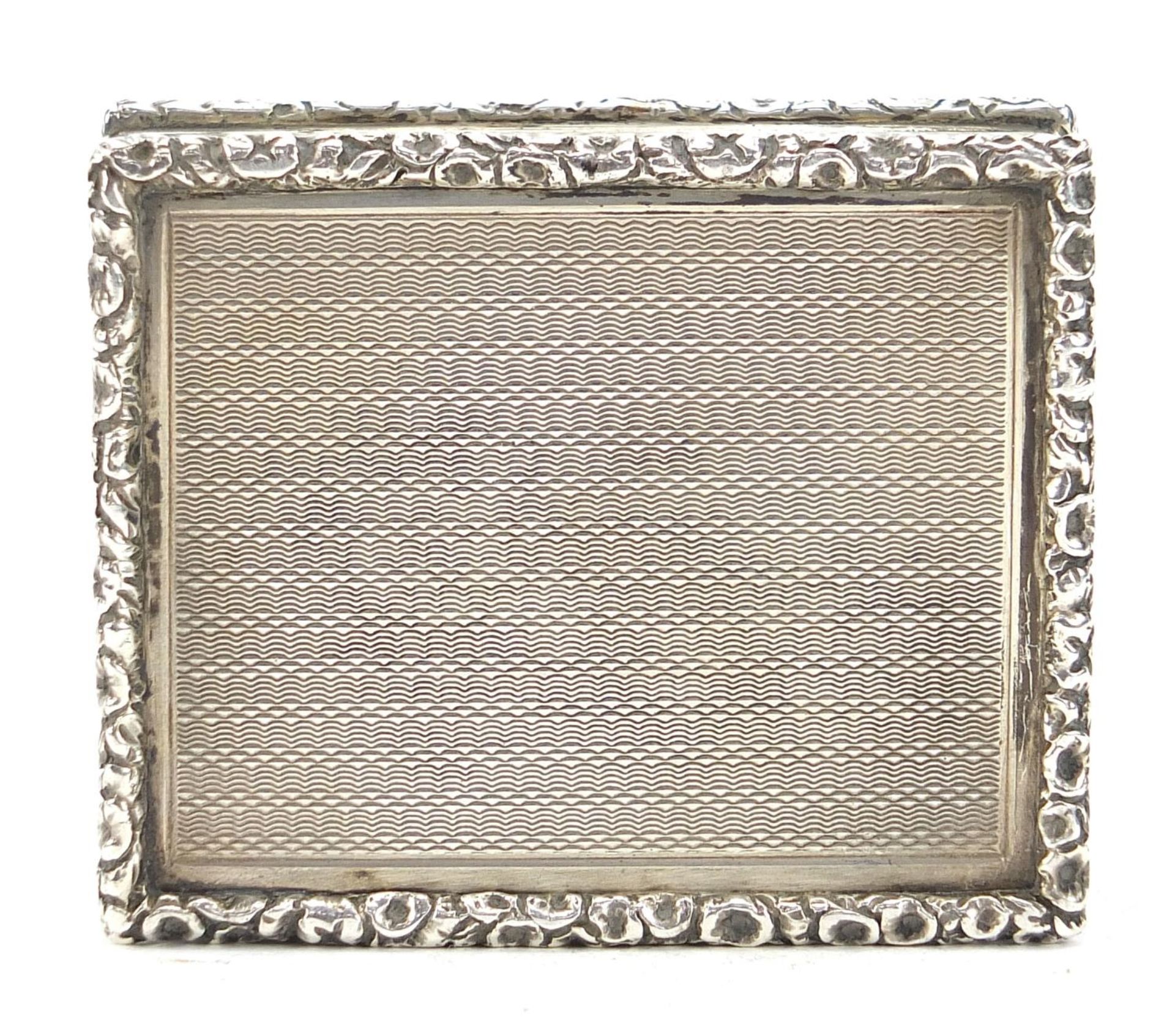 Frederick Thomas Buckthorpe, Edward VII silver snuff box with secret compartment to the hinged - Bild 5 aus 9