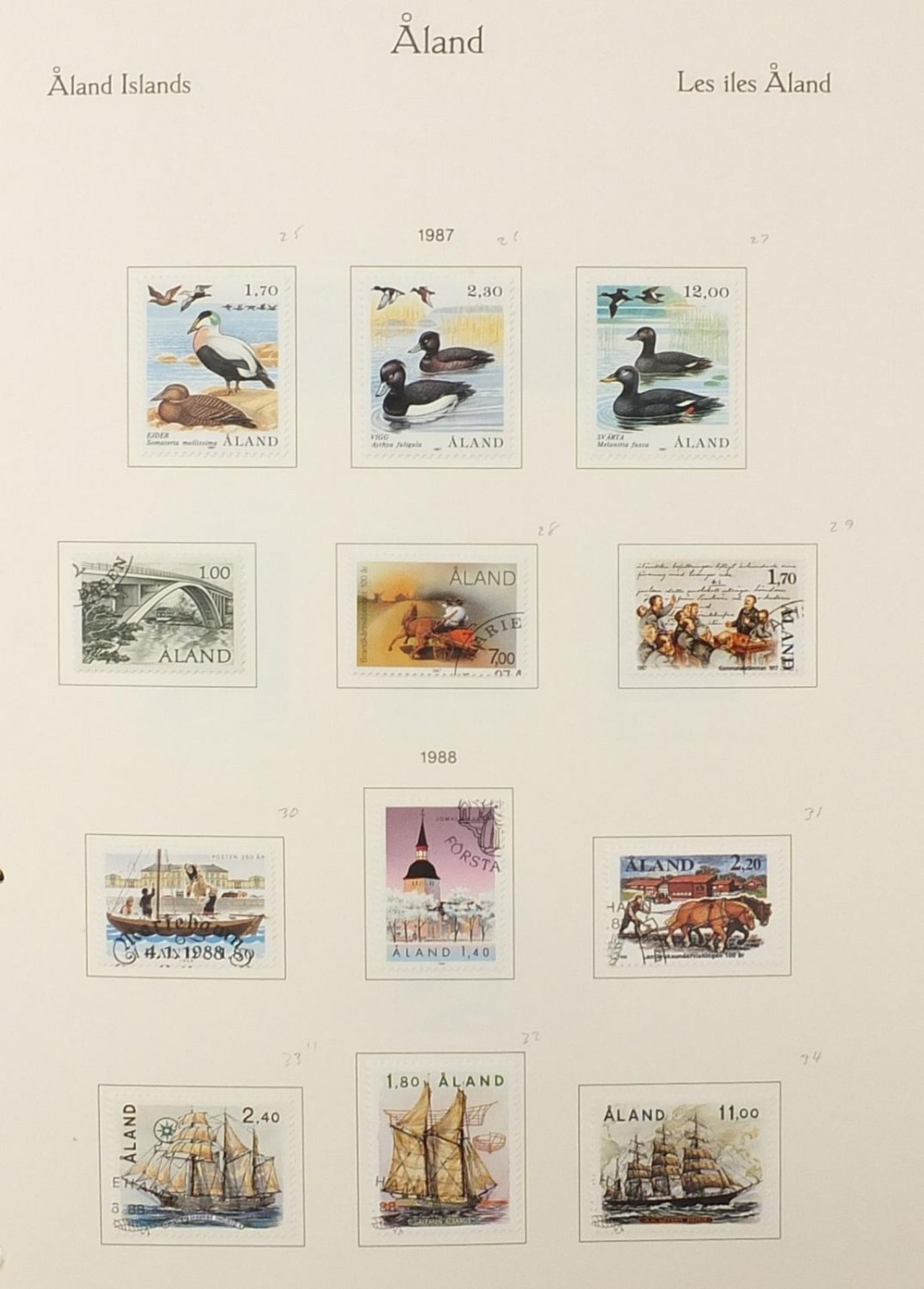 Extensive collection of antique and later world stamps arranged in albums including Brazil, - Image 4 of 52