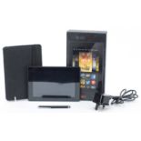 Amazon Kindle Fire HD with charger and box :For Further Condition Reports Please Visit Our