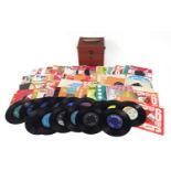 45rpm records including Cliff Richard and The Who :For Further Condition Reports Please Visit Our