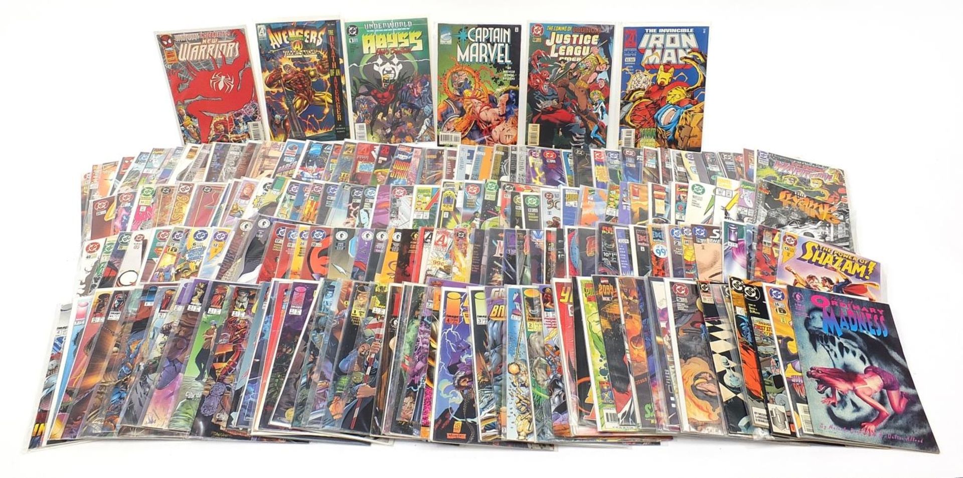 Collection of vintage and later comics including Marvel, Avengers, Storm Watch, Gen 13 and DC :For