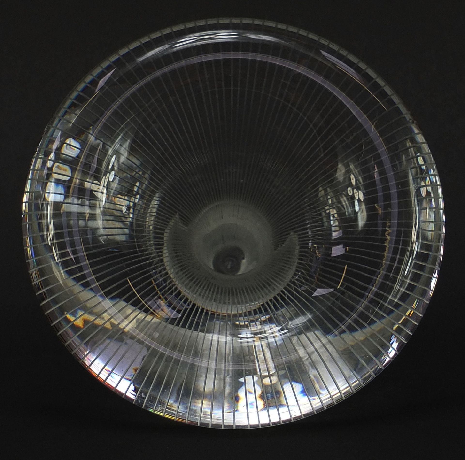 Tapio Wirkkala for Iittala, Tatti mushroom glass vase, etched marks to the base, 11.5cm high :For - Image 3 of 6