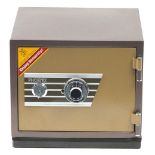 Phoenix combination safe with key, 36cm H x 41cm W x 38cm D :For Further Condition Reports Please