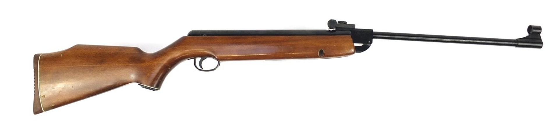 Vintage Webley Vulcan .22 cal break barrel air rifle, 106cm in length :For Further Condition Reports - Image 6 of 7