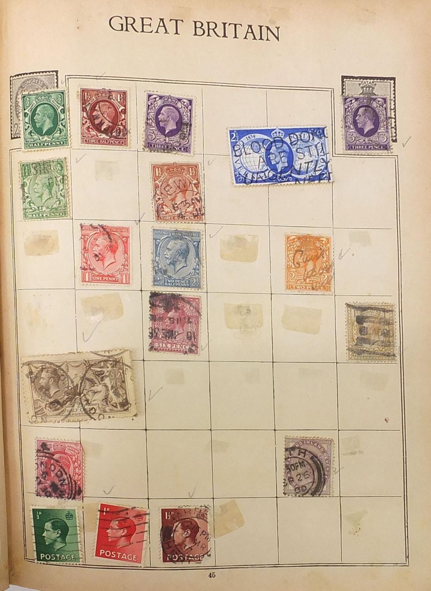 Antique and later world stamps arranged in albums :For Further Condition Reports Please Visit Our - Image 24 of 29