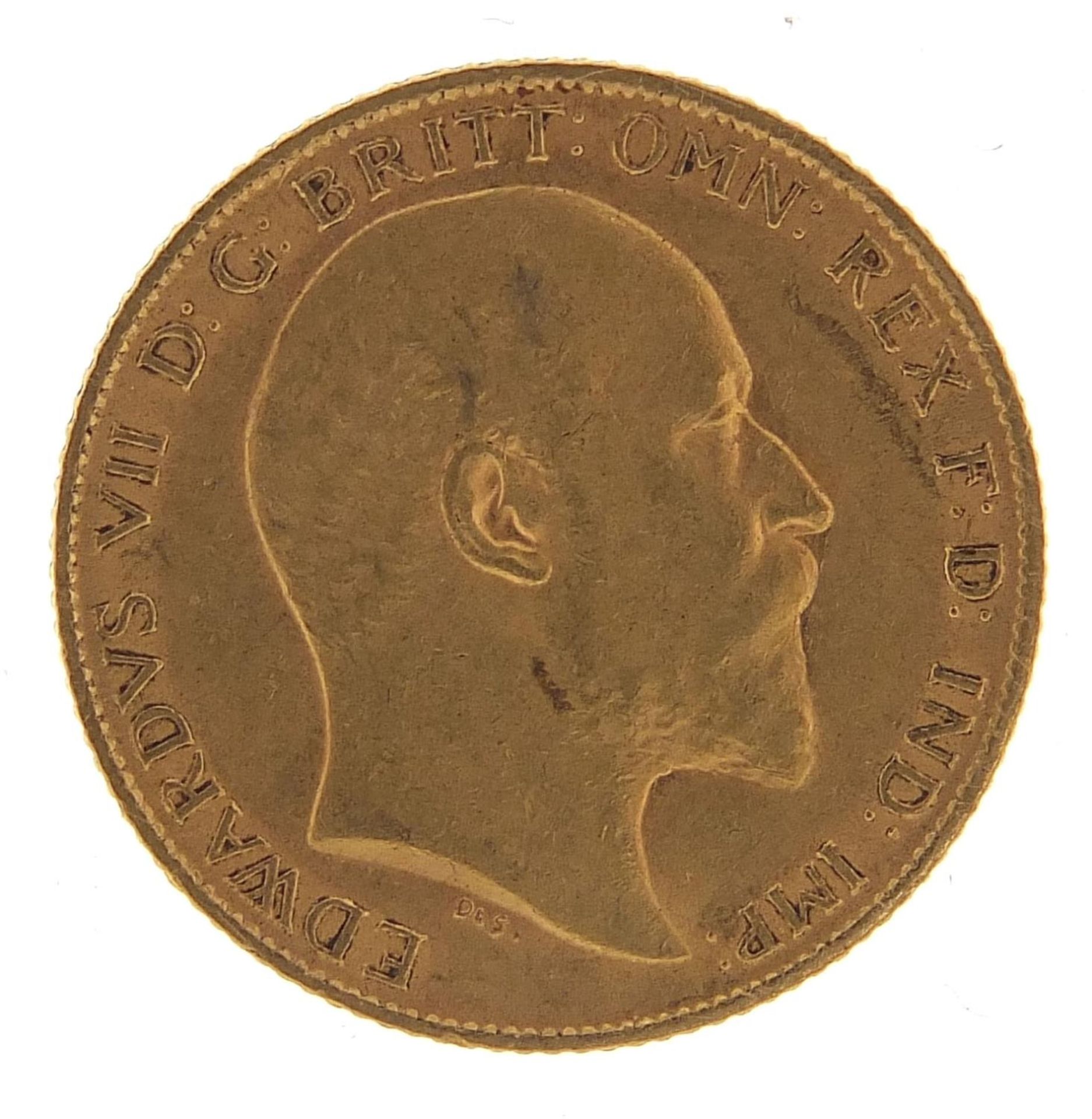 Edward VII 1909 gold half sovereign :For Further Condition Reports Please Visit Our Website, Updated