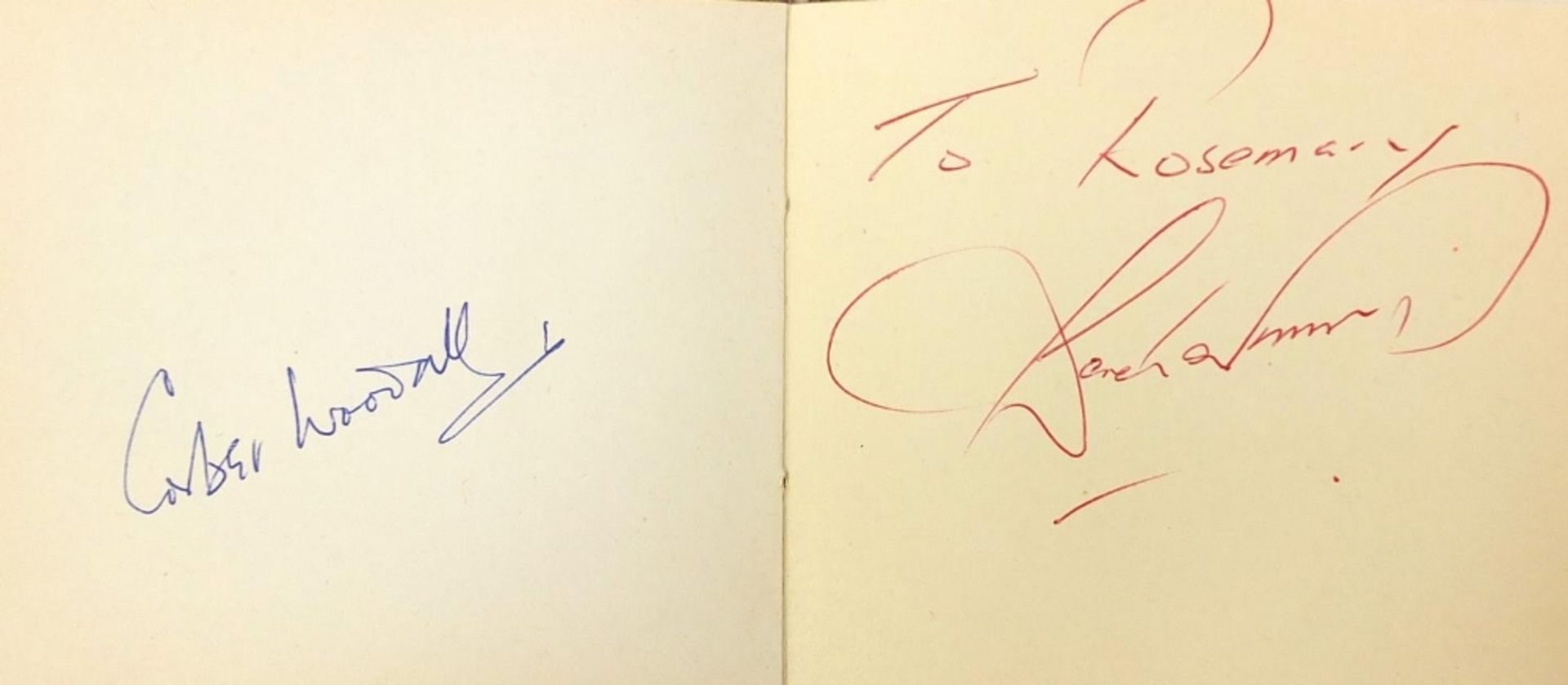 Autograph album including The Rocking Berries, High Spirits, Graham Page, Denis Quilley and - Image 12 of 13