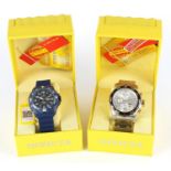 Two gentlemen's Invicta wristwatches with boxes and paperwork comprising Pro Diver 80040 and