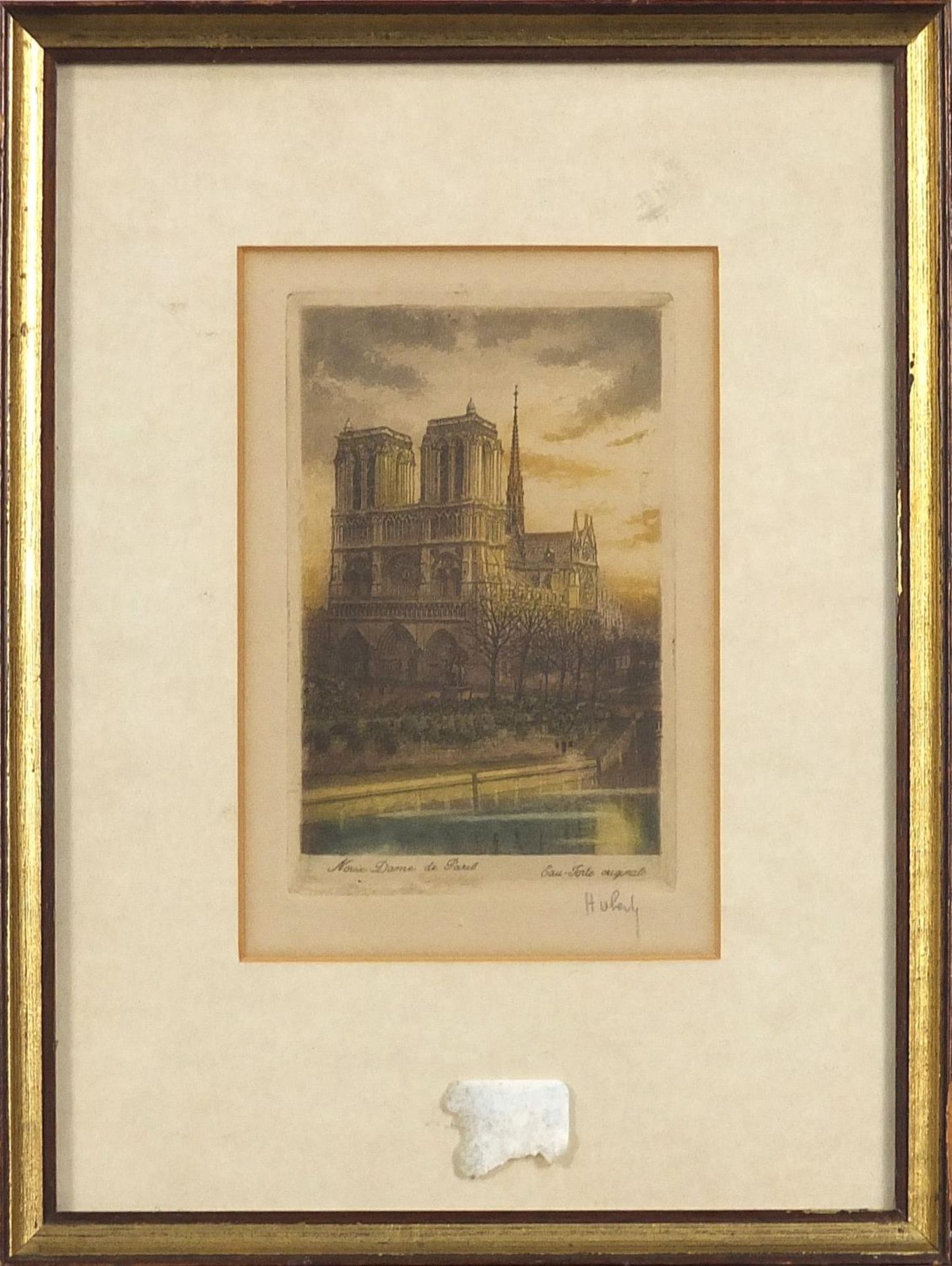 Four pencil signed prints/etchings including Westminster Abbey by Alfred J Benett, St Pauls Brighton - Bild 12 aus 20