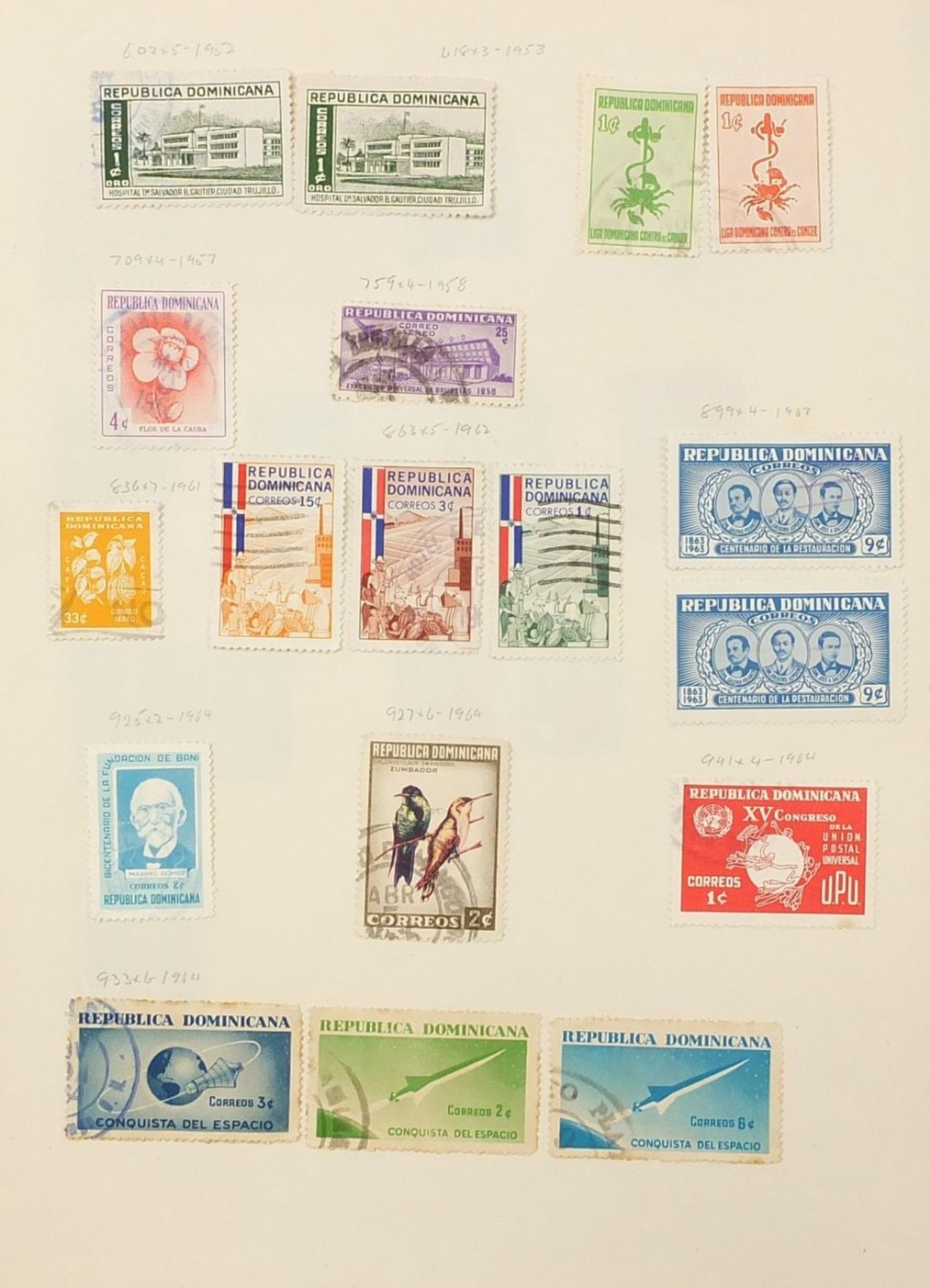 Extensive collection of antique and later world stamps arranged in albums including Brazil, - Image 38 of 52