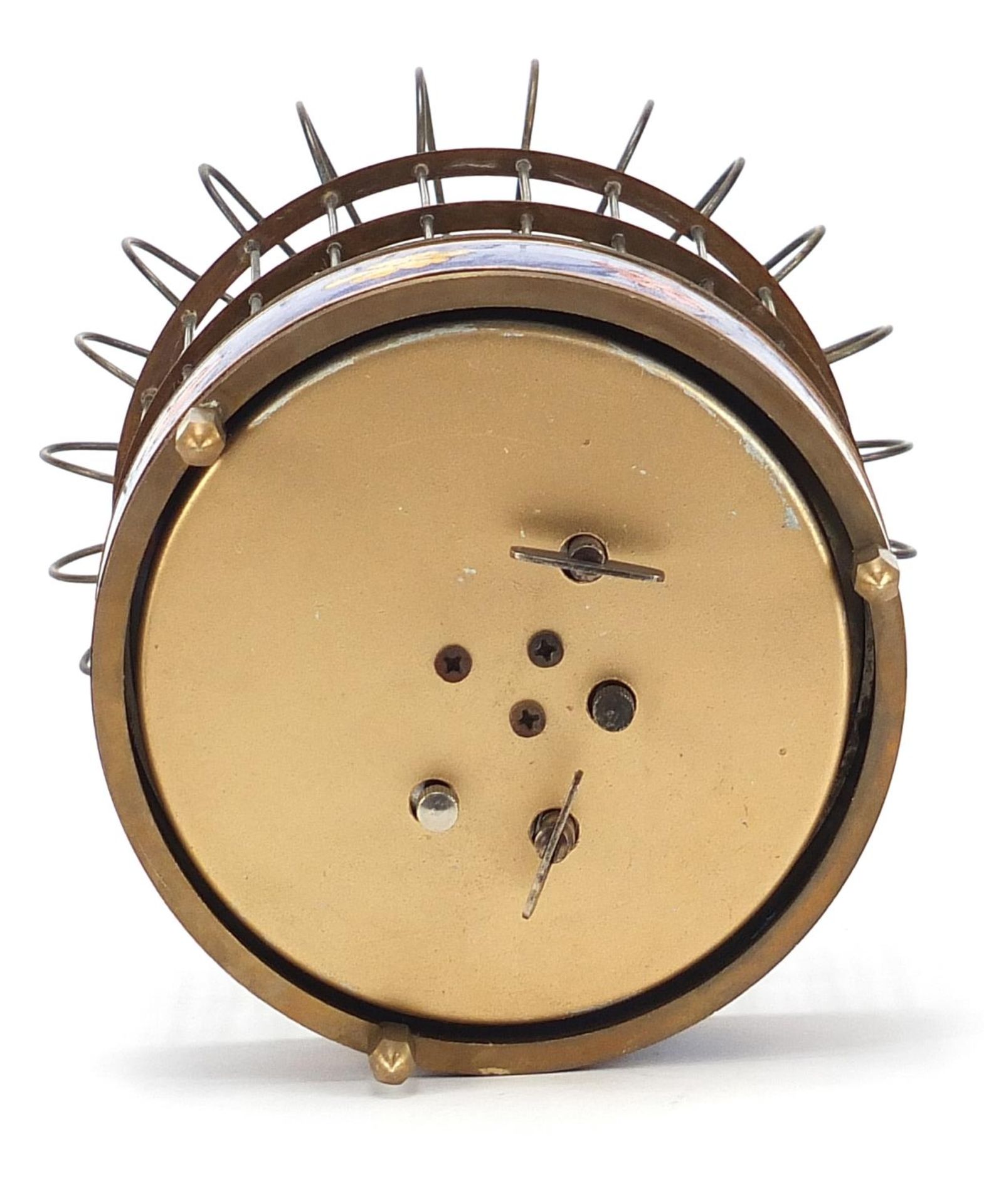 Clockwork automaton bird cage alarm clock, 20cm high :For Further Condition Reports Please Visit Our - Bild 3 aus 3
