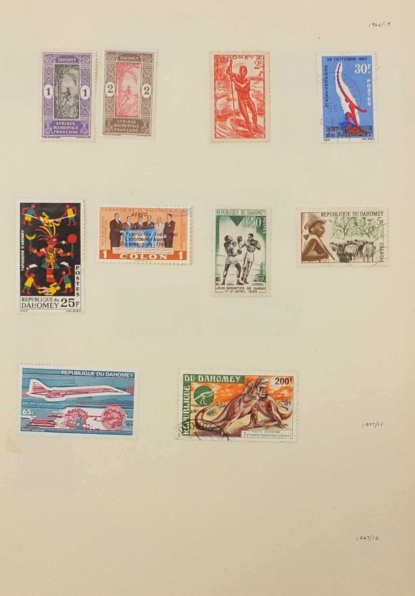 Extensive collection of antique and later world stamps arranged in albums including Brazil, - Image 35 of 52