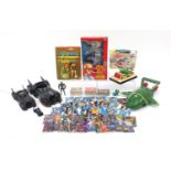 Vintage and later toys including Joe 90 action figure, Batman and Thunderbirds :For Further