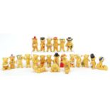 Collection of china teddy bears, the largest 11.5cm high :For Further Condition Reports Please Visit