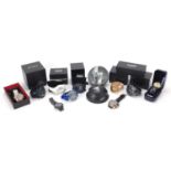 Eleven gentlemen's wristwatches with boxes including Binger B-9202M, Burei S-17001M, BiDen, Skmei