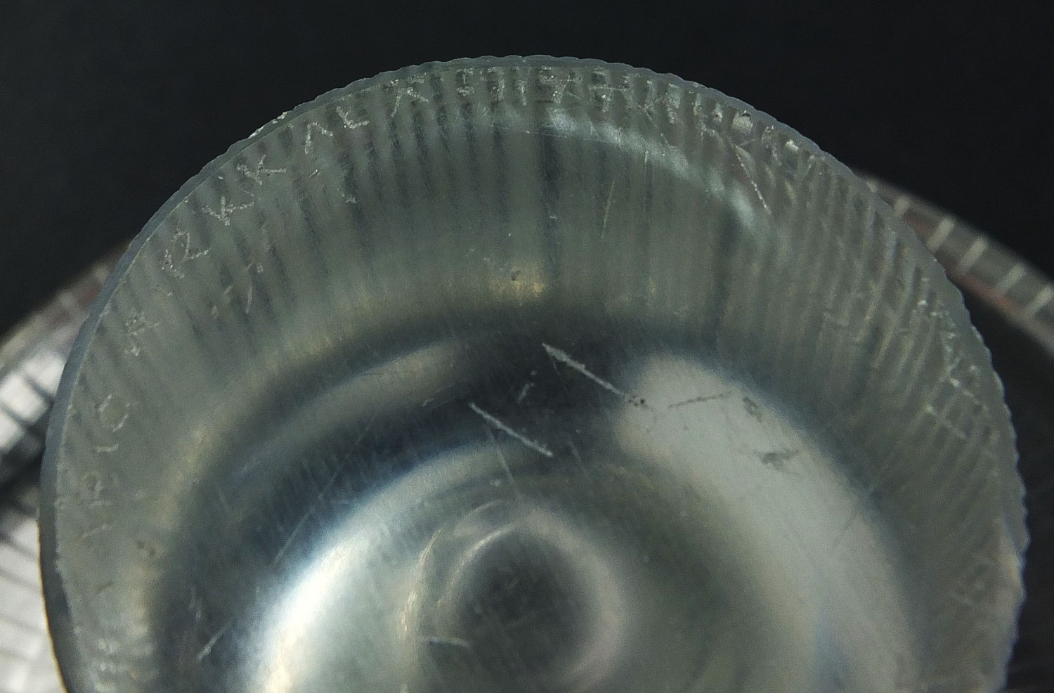 Tapio Wirkkala for Iittala, Tatti mushroom glass vase, etched marks to the base, 11.5cm high :For - Image 6 of 6