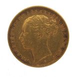 Victoria Young Head 1882 gold sovereign :For Further Condition Reports Please Visit Our Website,