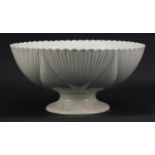 Large Foley Wileman pedestal bowl, 30cm in diameter :For Further Condition Reports Please Visit