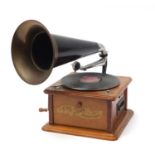 Classic Home Phonograph design radio :For Further Condition Reports Please Visit Our Website,