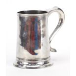 John Langlands I and John Robertson I, George III silver tankard, Sheffield 1783, 13cm high, 319.