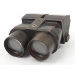 Pair of German military World War II Flak-F 10cm x 80 spotting/observation binoculars numbered