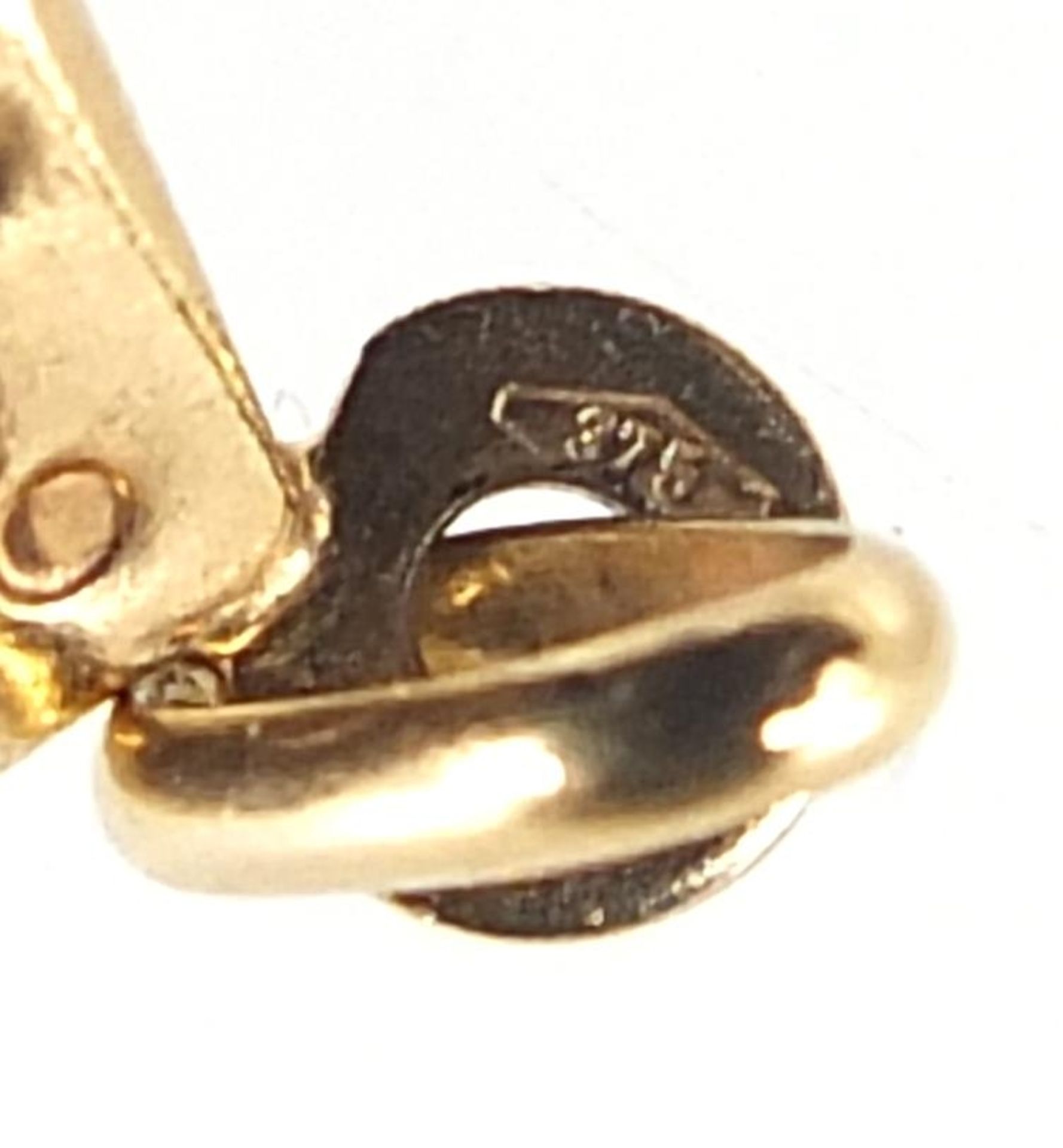 9ct gold dice charm, 1.2cm high, 0.9g :For Further Condition Reports Please Visit Our Website, - Bild 3 aus 3