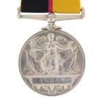 Victorian British military Sudan medal awarded to 3790.PTE.KENNEDY.2/LAN:FUS: :For Further Condition