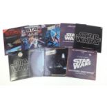 Nine Star Wars soundtrack vinyl LP's :For Further Condition Reports Please Visit Our Website,