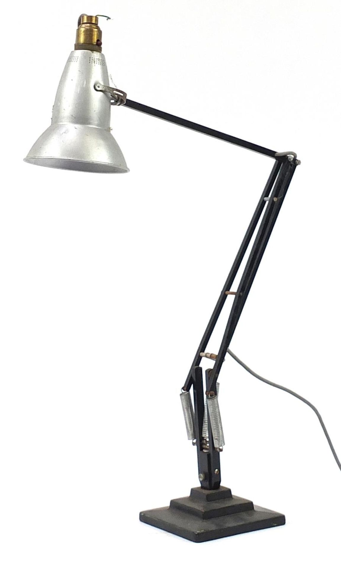 Vintage Herbert Terry three step Anglepoise lamp :For Further Condition Reports Please Visit Our