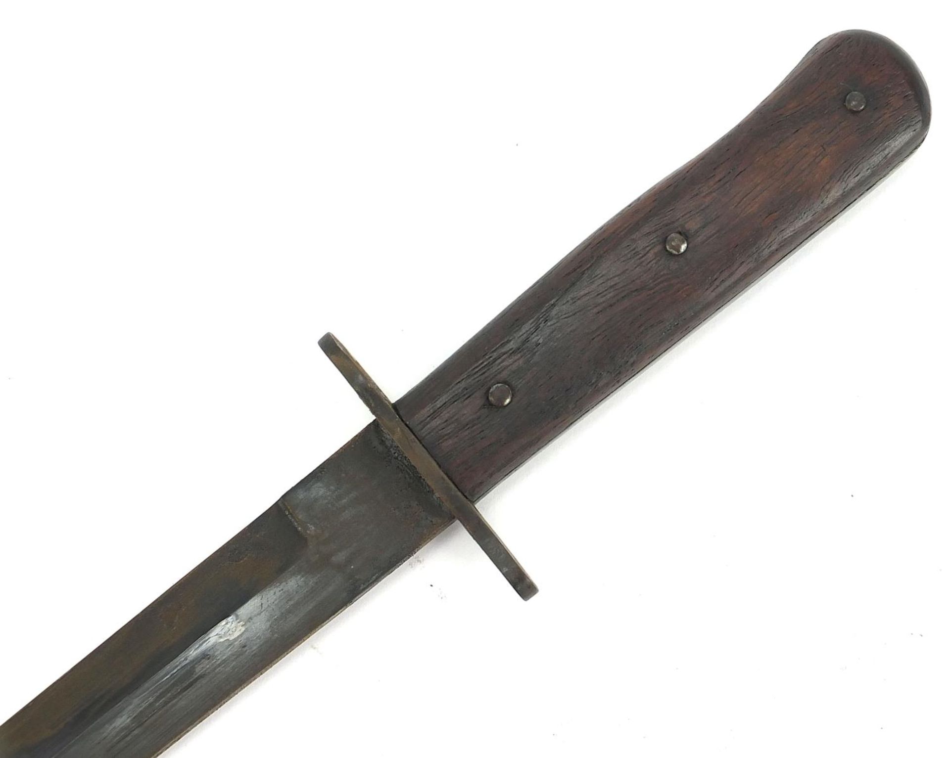 Military interest fighting knife, 30.5cm in length :For Further Condition Reports Please Visit Our - Image 2 of 5