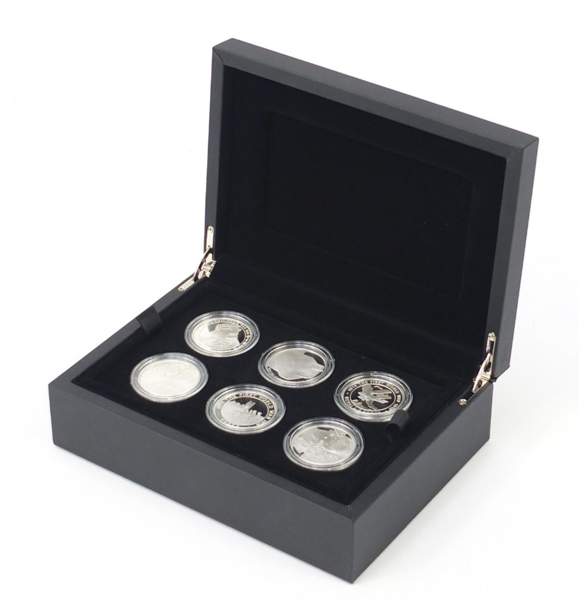 2018 five pound silver proof six coin set from the The 100th Anniversary of the First World War - Image 2 of 6