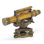 Brass surveyor's instrument, 20cm in length :For Further Condition Reports Please Visit Our Website,