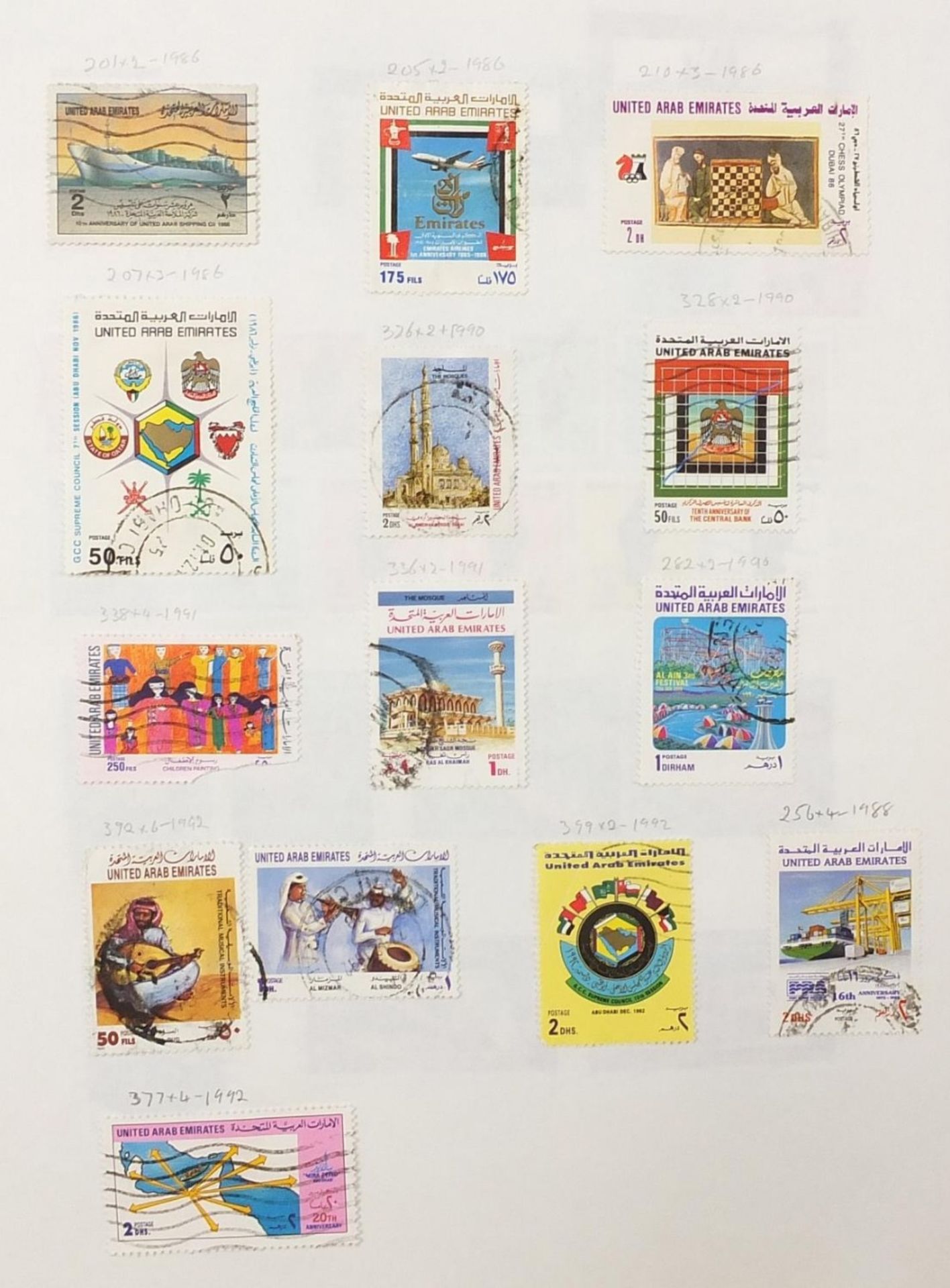 Extensive collection of antique and later world stamps arranged in albums including Brazil, - Image 30 of 52