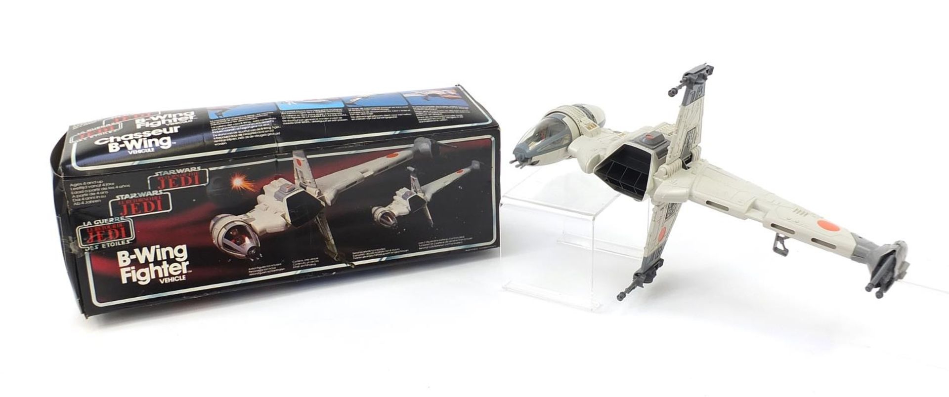 Vintage Star Wars Return of the Jedi B-Wing Fighter vehicle :For Further Condition Reports Please
