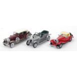 Three Franklin Mint die cast precision models including a Rolls Royce :For Further Condition Reports