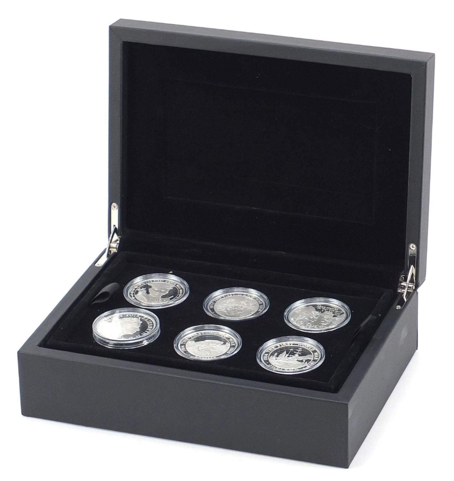 2016 five pound silver proof six coin set from the The 100th Anniversary of the First World War - Image 2 of 10