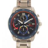 Casio Edifice, gentlemen's limited edition Scuderia Toro Rosso wristwatch with box, certificate