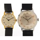 Two Burnex, ladies' and gentlemen's wristwatches with boxes :For Further Condition Reports Please