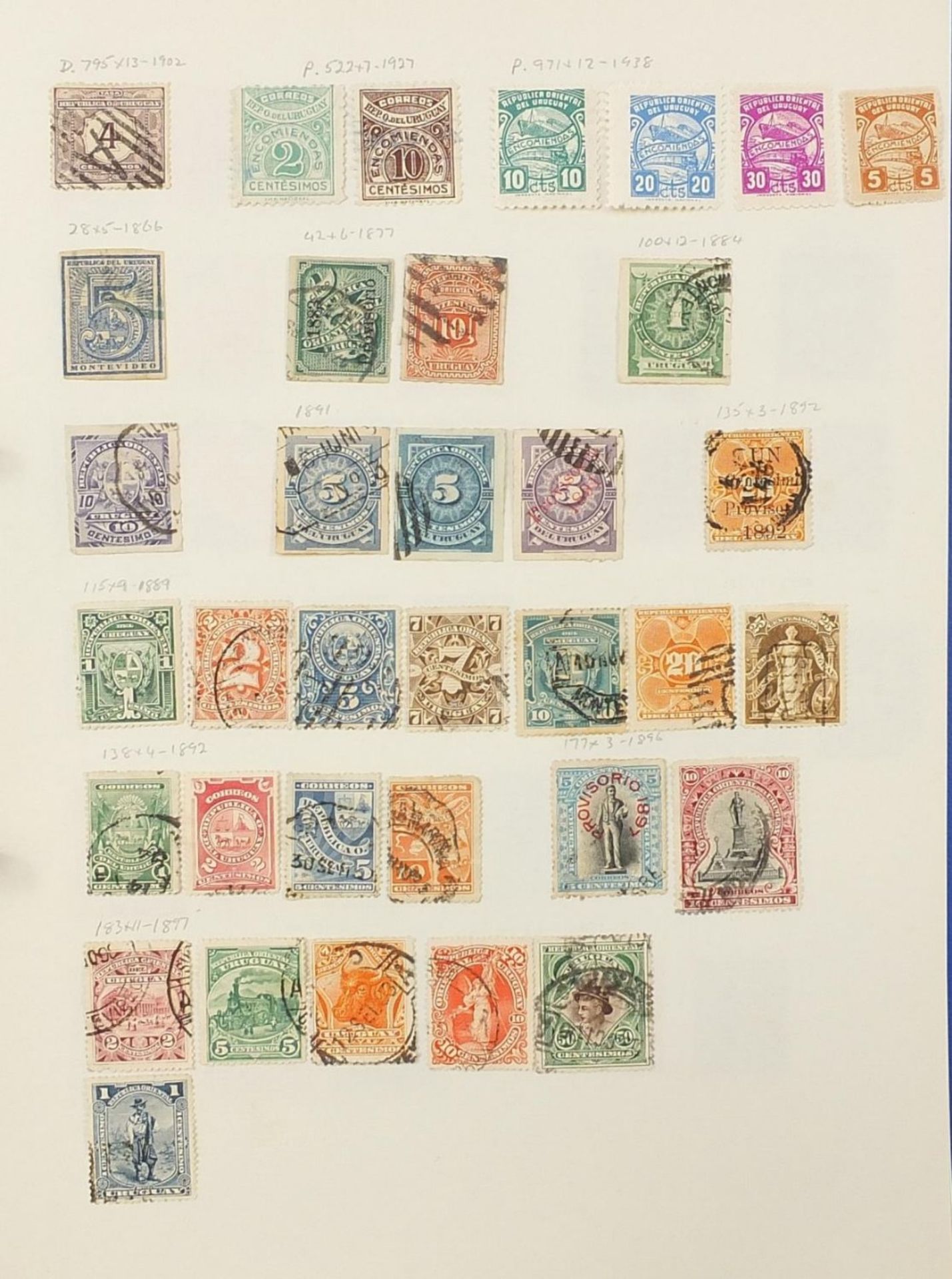 Extensive collection of antique and later world stamps arranged in albums including Brazil, - Image 32 of 52