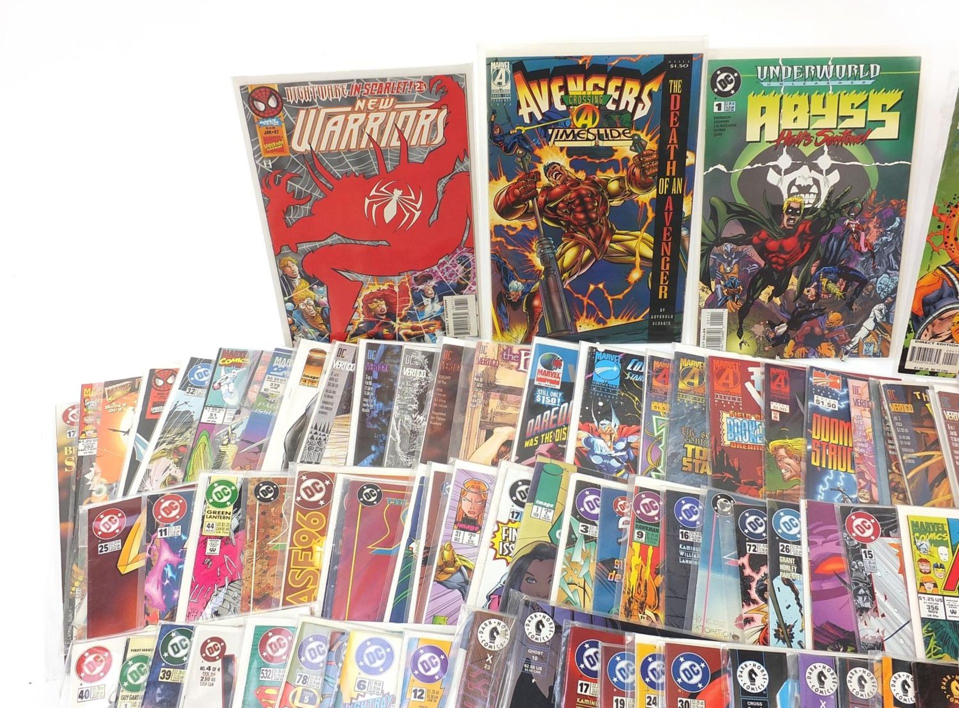 Collection of vintage and later comics including Marvel, Avengers, Storm Watch, Gen 13 and DC :For - Image 2 of 5