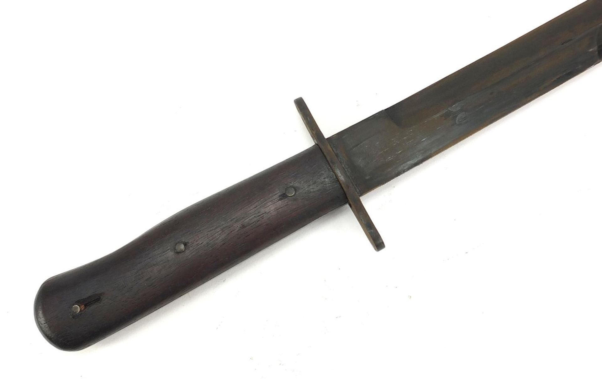 Military interest fighting knife, 30.5cm in length :For Further Condition Reports Please Visit Our - Image 4 of 5