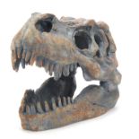 Decorative tyrannosaurus rex model skull, 20cm in length :For Further Condition Reports Please Visit