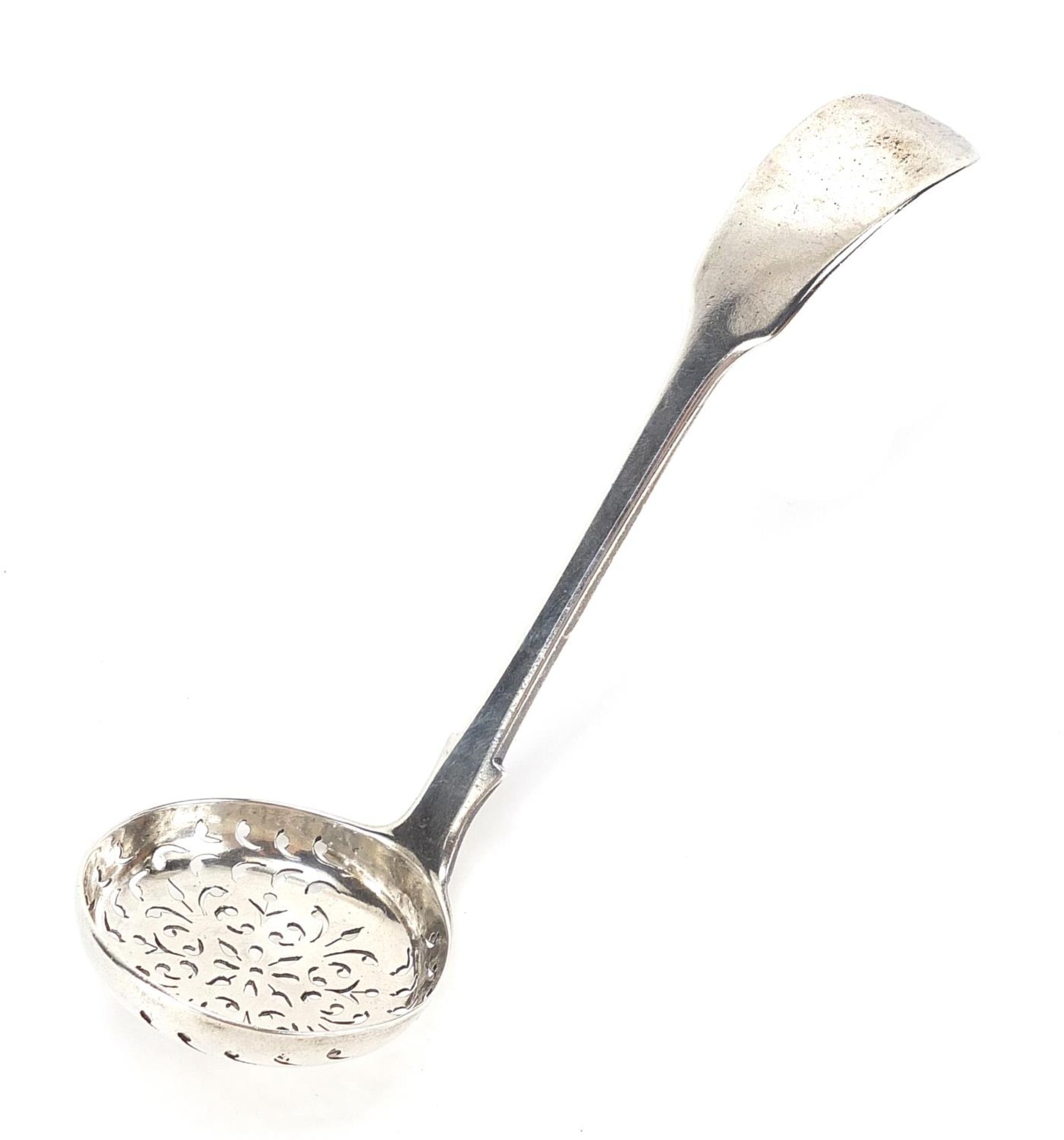 Chawner & Co, Victorian silver sifting spoon, London 1849, 14cm in length, 51.6g :For Further