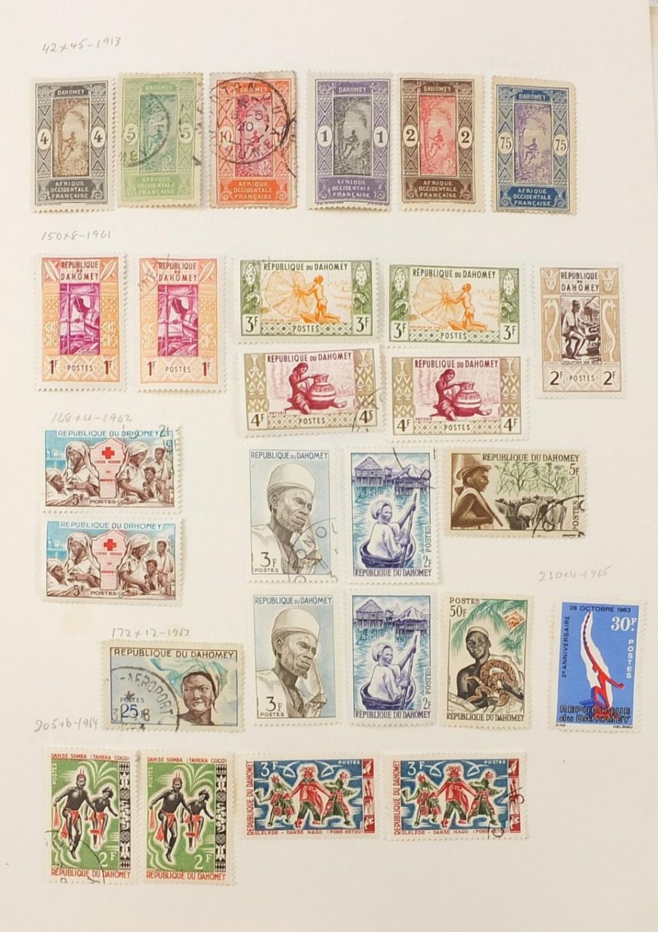 Extensive collection of antique and later world stamps arranged in albums including Brazil, - Image 36 of 52