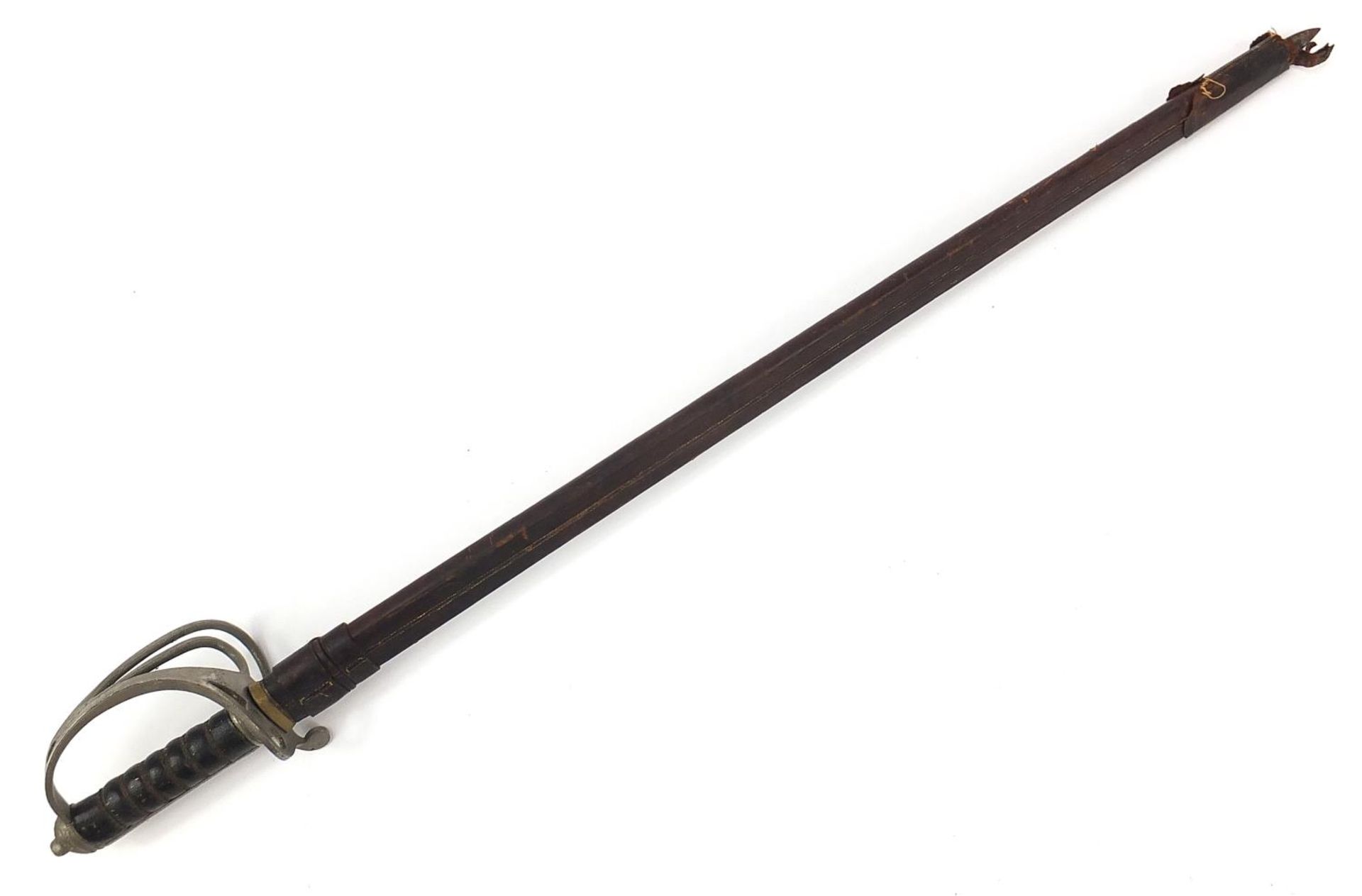 Military interest British military dress sword by Manton & Co of Calcutta and Delhi, 98cm in - Image 6 of 6