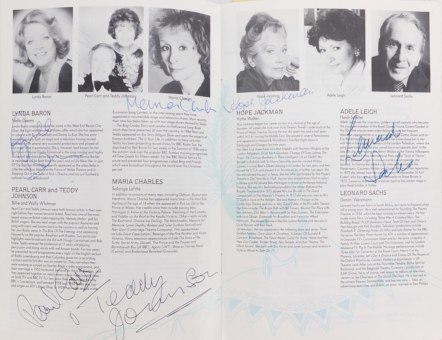 Collection of vintage signed theatre programmes including Judi Dench, Dame Gladys Cooper, Tommy - Image 24 of 29