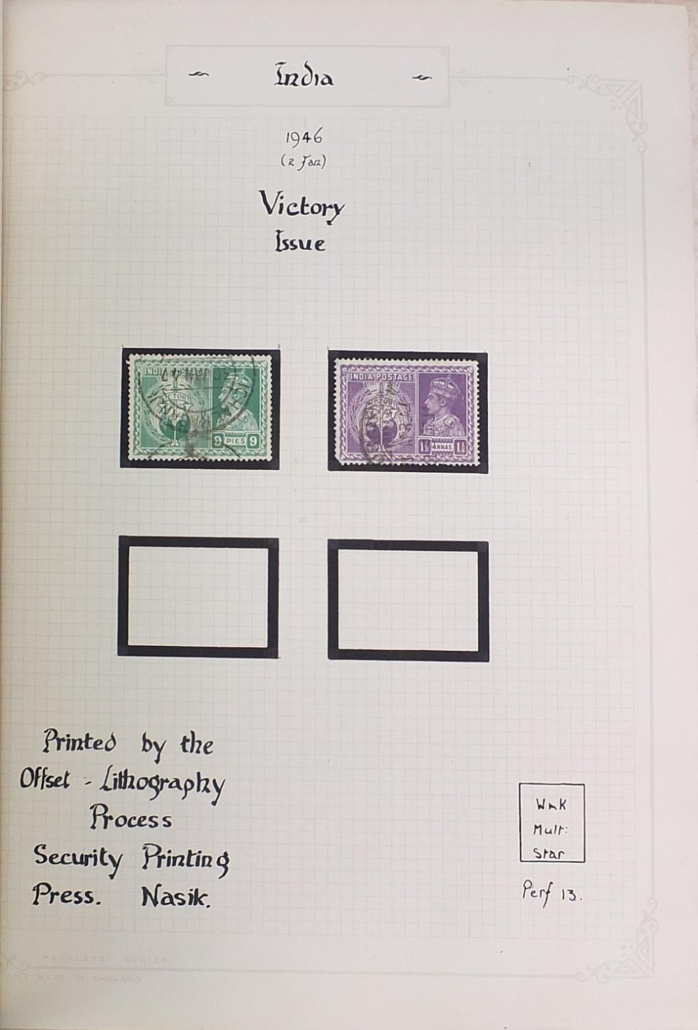 Victorian and later British and world stamps arranged in two albums including Penny Reds : For - Image 7 of 12
