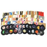 45rpm records including Elvis Presley, John Mayall, Chuck Berry, The Rolling Stones and The Jimi